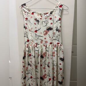 Valentine’s Day Print Lolita-inspired dress